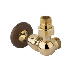 POLETTI Corner-Brass-Wood V7001 úhlový ventil a šroubení