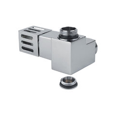 POLETTI Cube-Combi V555T termostatický úhlový ventil pro kombinované vytápění