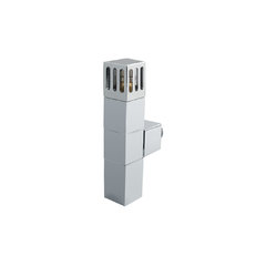 POLETTI Cube-Thermo V661T termostatický rohový ventil a šroubení
